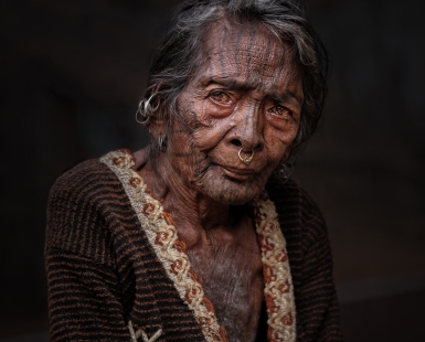 Elderly Kutia Kondh Woman