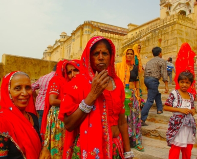 Towards the temple