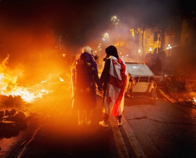 Georgia Protests: The early days of the riots