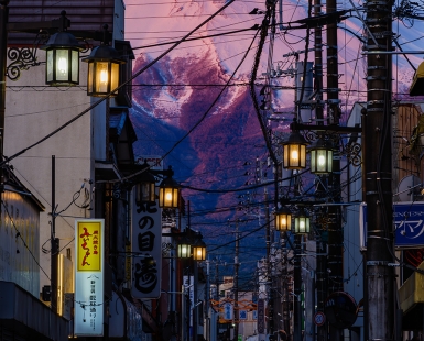back alley