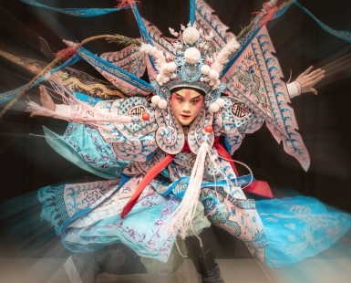 Peking Opera combining action and culture