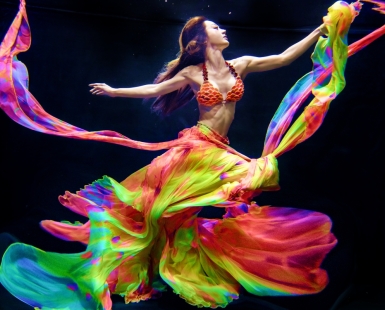 Deep Sea Fluorescent Mermaid