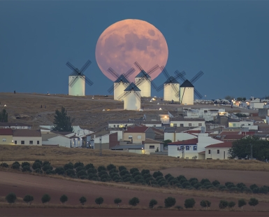 The moon and the giants