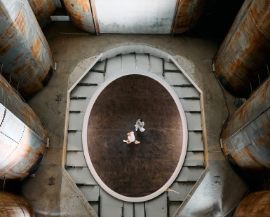 downwards