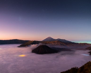 When Mount Bromo met the sea of clouds I