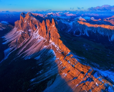 Where the Light Touches Seceda